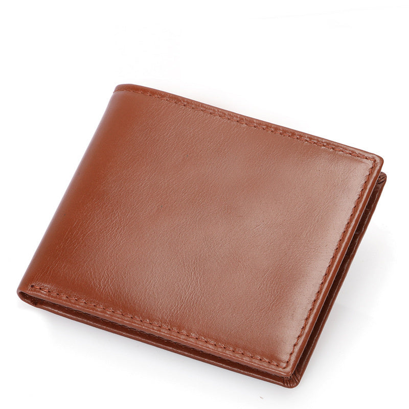 Men's Wallet Made Of Crazy Horse Leather GO Buy