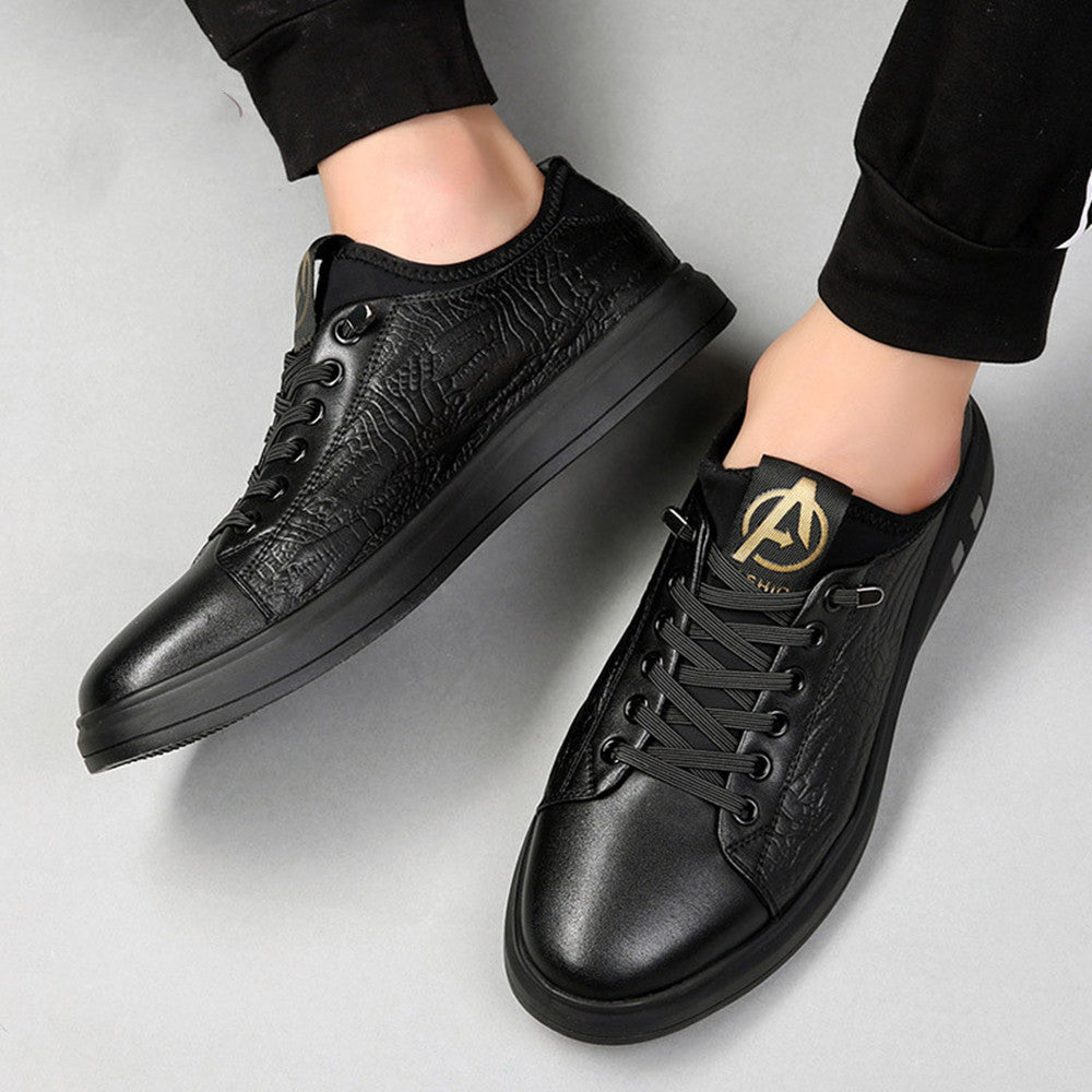 Men's Casual Leather Business Fashion Soft Surface GO Buy