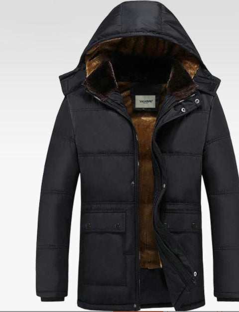 Middle aged and elderly cotton Coat Men's jacket GO Buy