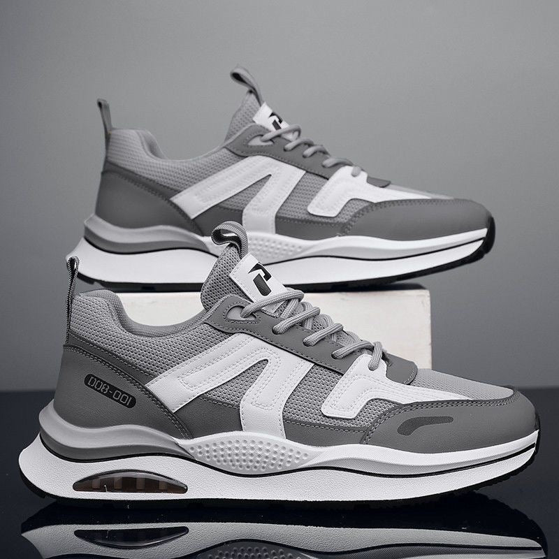 New Casual Running Tourism Thick Bottom Heightened Sneakers Men's Gobuy Fashion