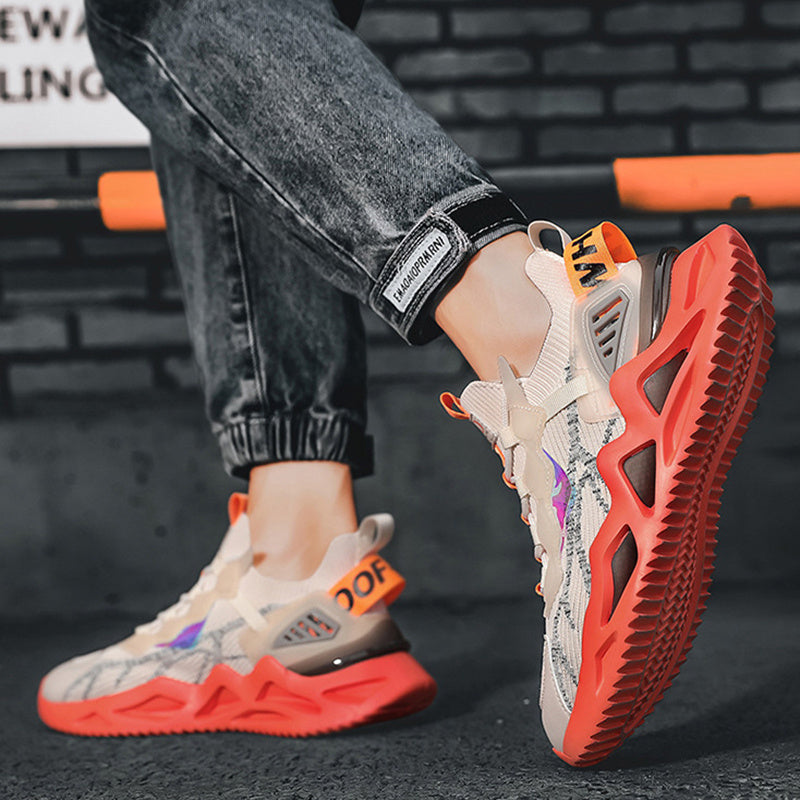 Men Sneakers Cool Wave Sole Sport Running Shoes GO Buy