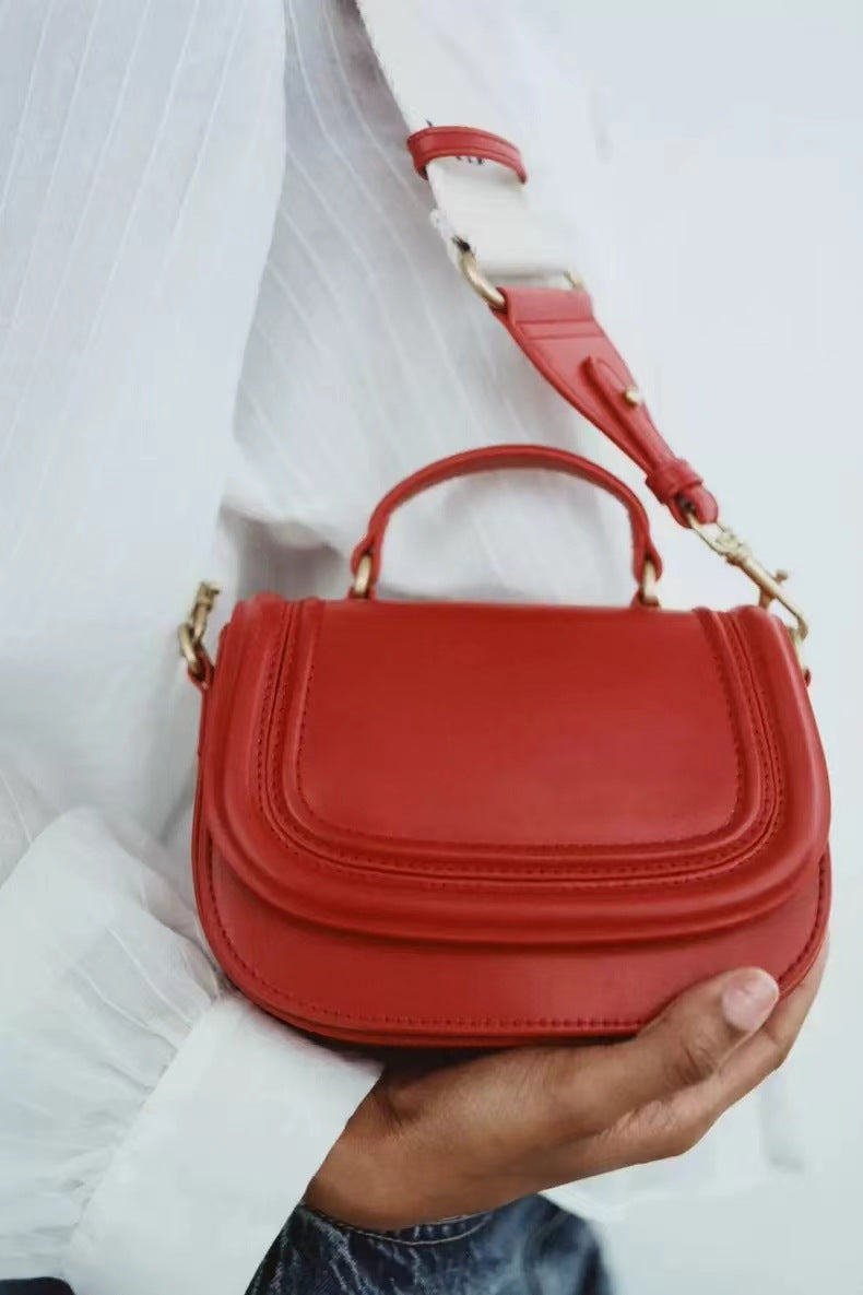 Red Mini Flip Shoulder Casual Portable Crossbody Bag GO Buy