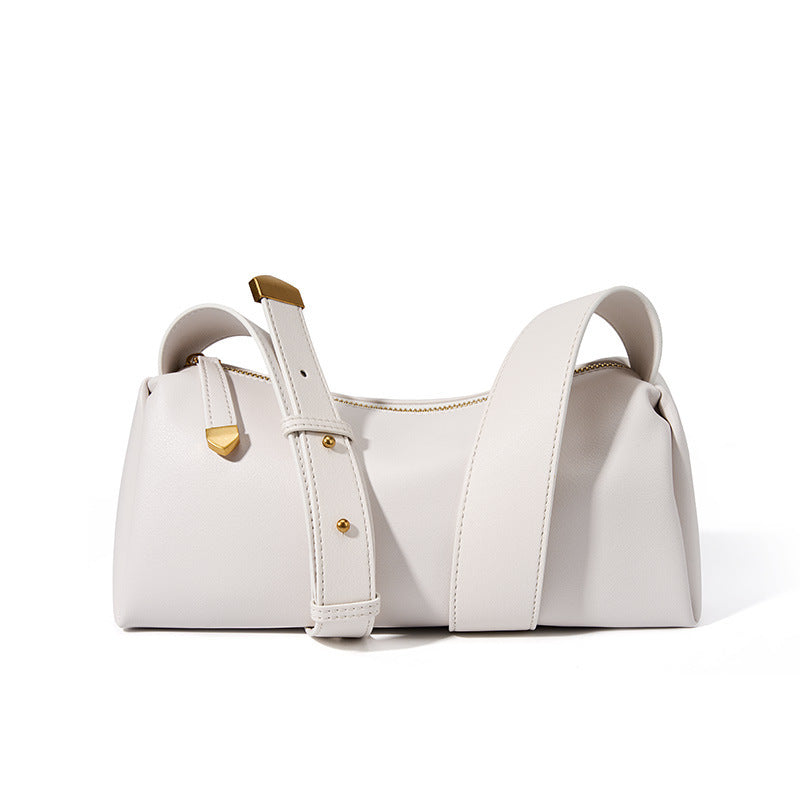 Women's High-grade Cowhide Baguette Underarm Bag GO Buy