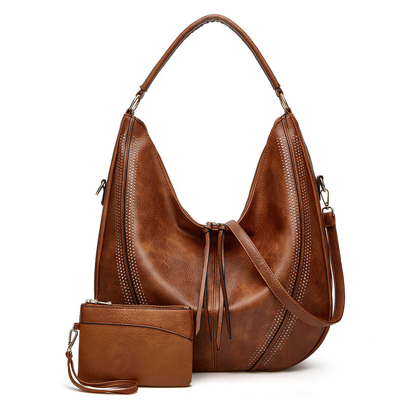 New Trend Retro Large Capacity Tote Shoulder Bag GO Buy