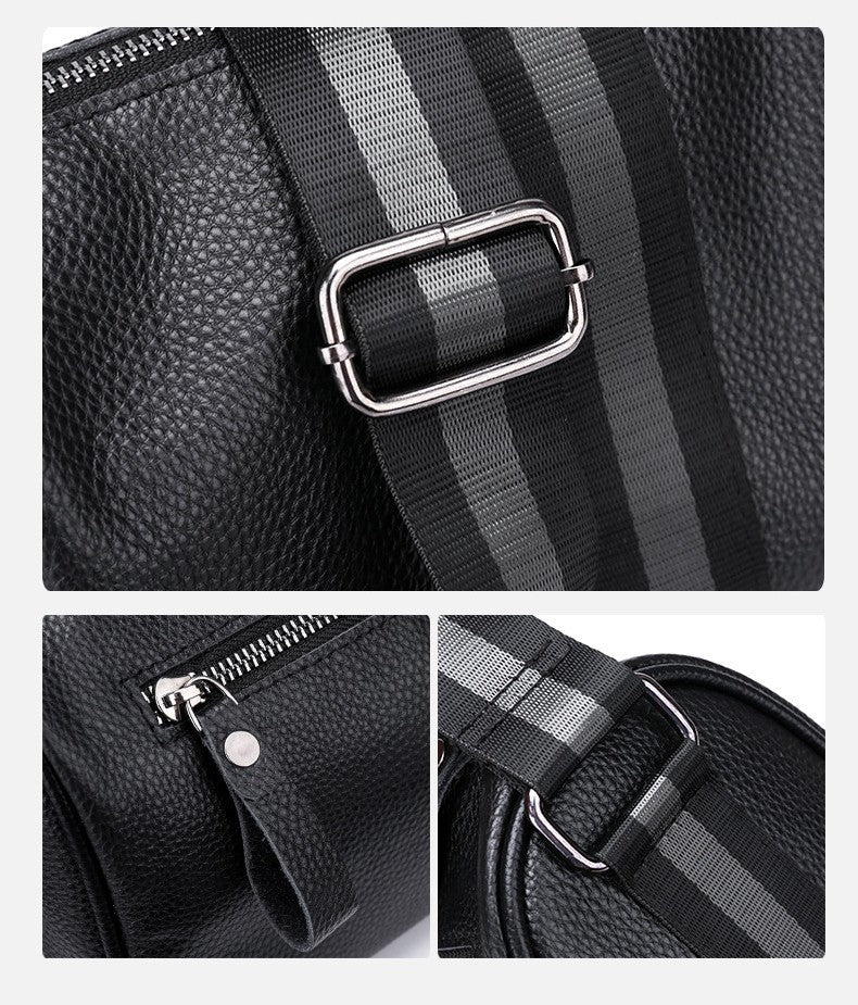 One-shoulder Crossbody Leather Large Capacity Bag GO Buy