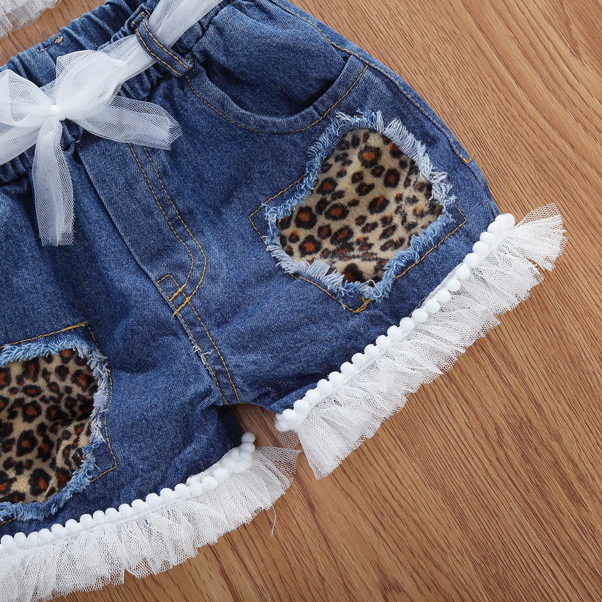 1 - 6 Year Old Girls Clothes Set Sleeveless Tank Top Shorts 2 Pieces - Go Buy