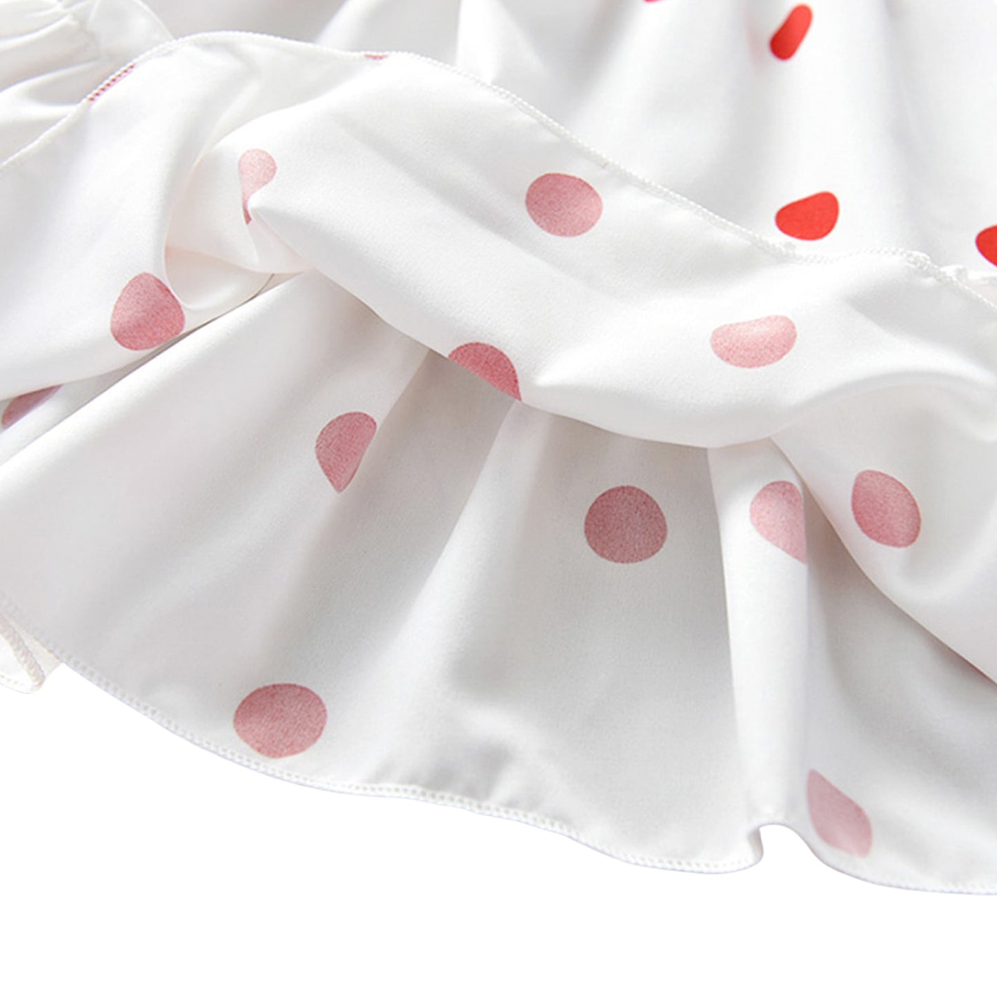 Summer Skirt Girls Sweet Lace Polka Dot Dress GO buy