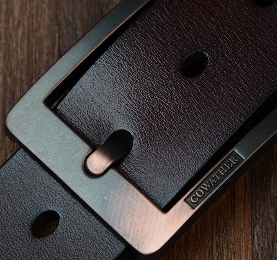 Men's leather belt GO Buy