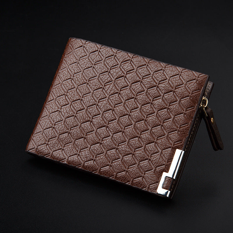 Multifunctional Zipper Business Youth Card Case Student Wallet GO Buy