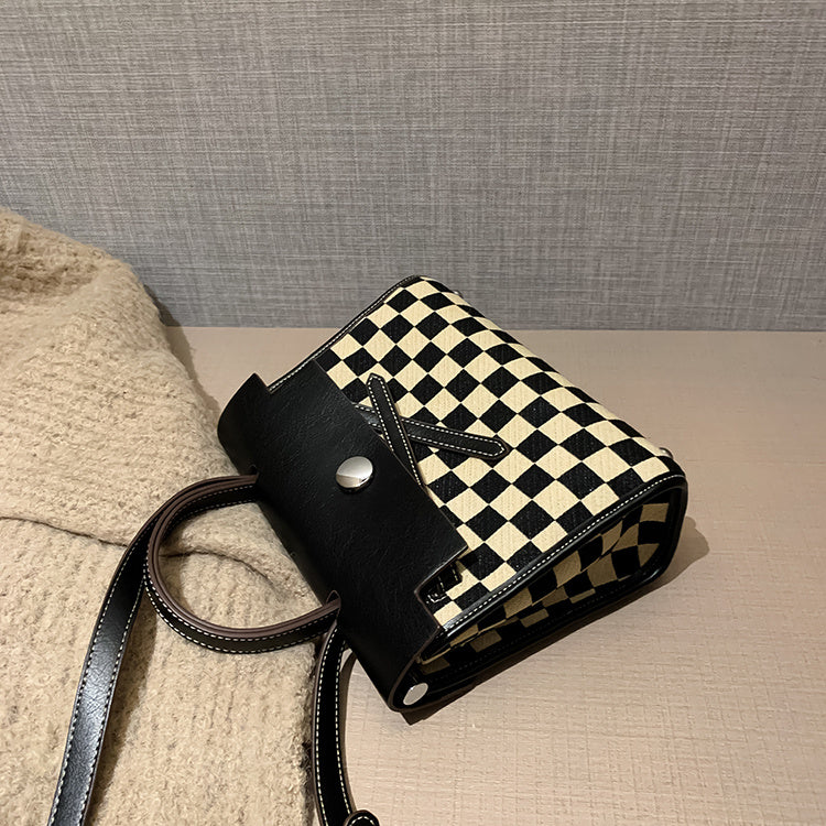 Fashion Messenger One-shoulder Portable Fashion Canvas Bag GO Buy