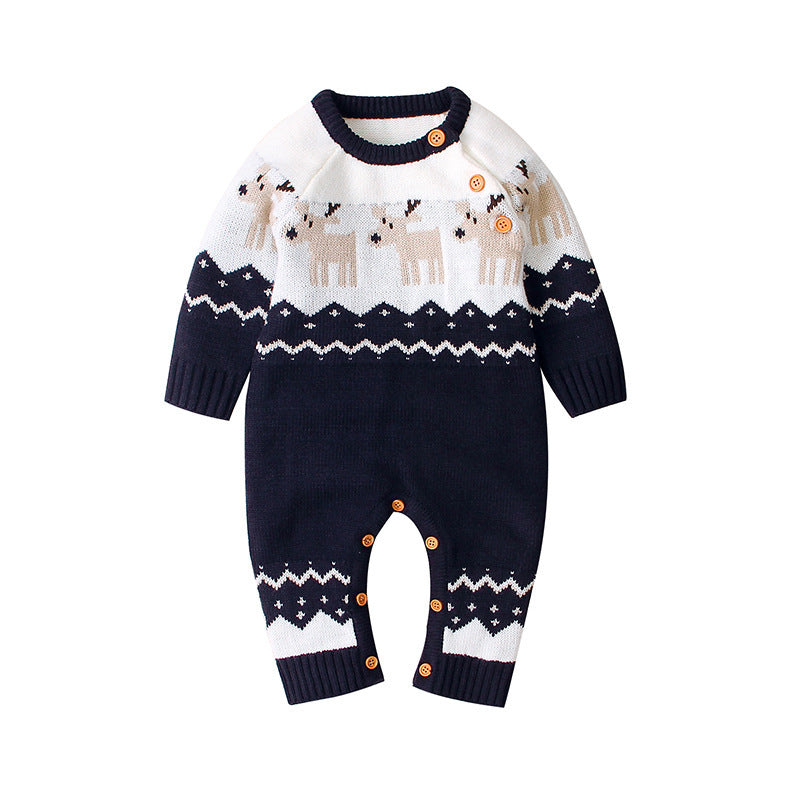 Children's Christmas Elk One-piece GO buy