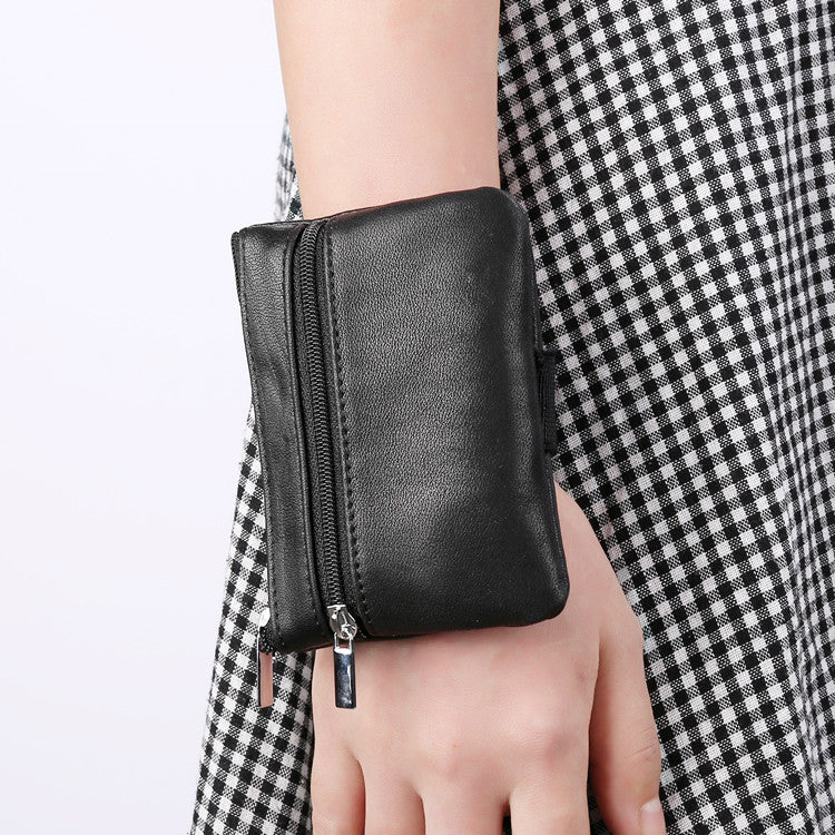 Wrist bag leather key case GO Buy
