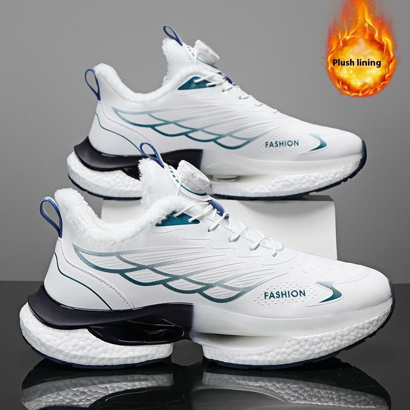 Rotating Button Running Sneaker Men Gobuy Fashion