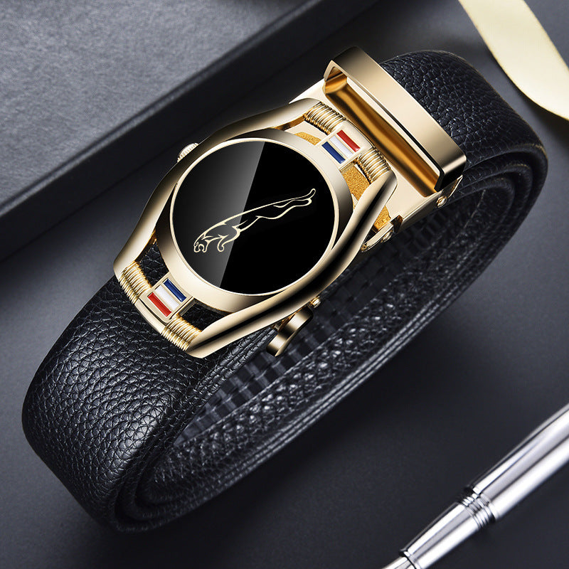 Men's leather belt GO Buy