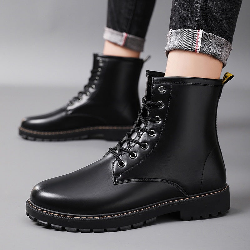 Men's Martin Boots Fashion Casual Shoes Men Gobuy Fashion