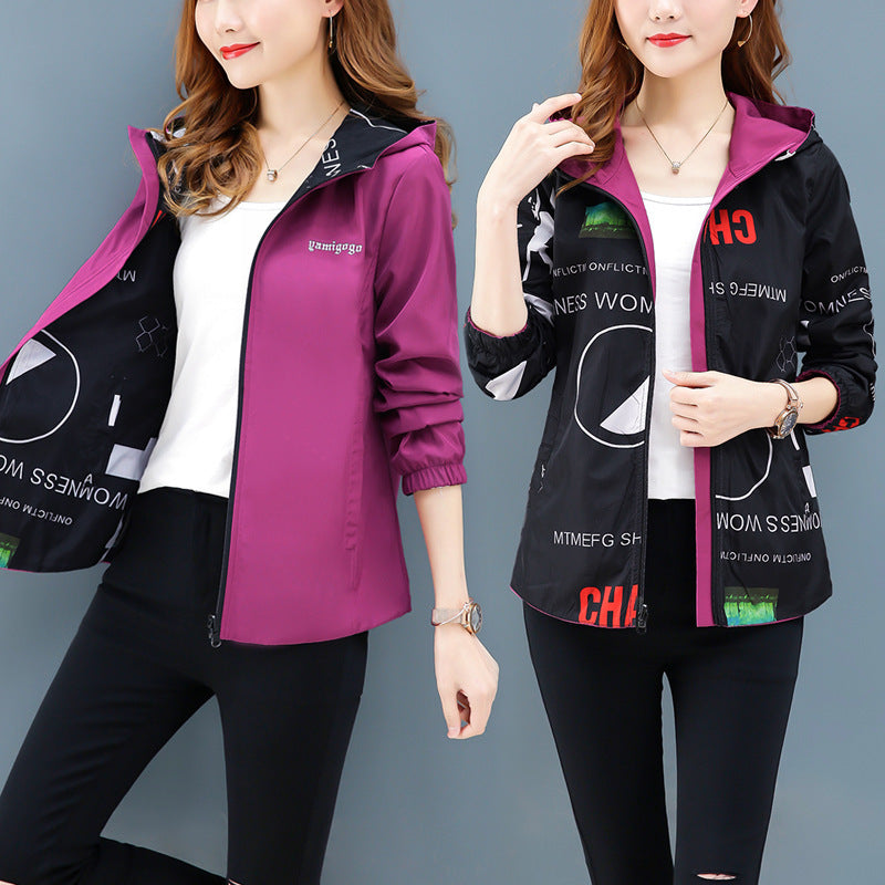 Spring Short Small Coat For Women Loose Jacket Women Casual All-matching Jacket Thin GO buy