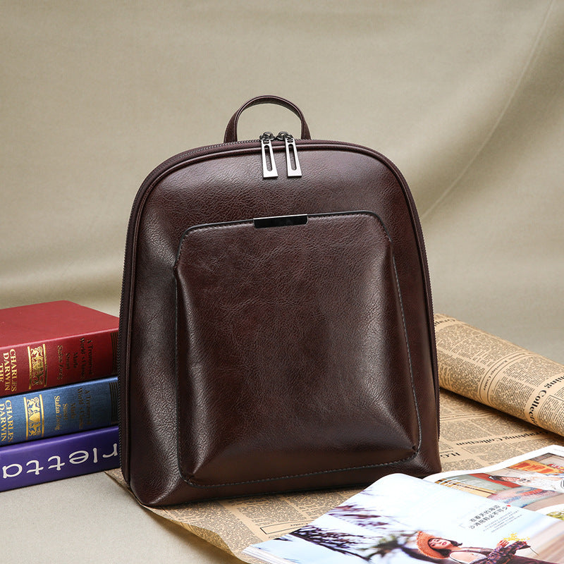Wild PU leather backpack GO Buy