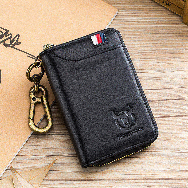 Car Key Case Leather Men's Waist Access Guard Anti-theft Brush GO Buy