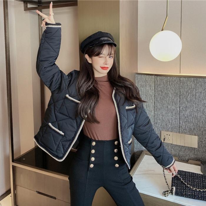 Long Sleeved Cotton Jacket Temperament Fashion All Match Short Jacket GO Buy