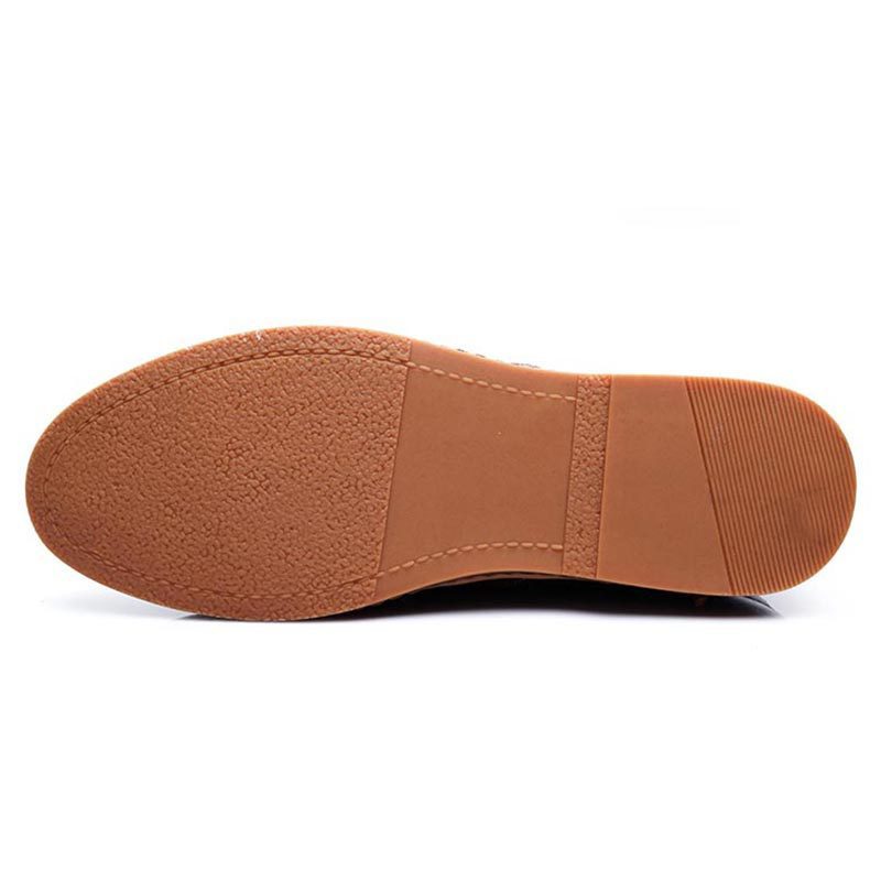 Men's Casual Leather Shoes Business Soft Sole Round Toe GO Buy