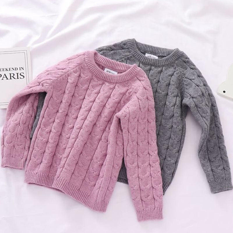 Kids Sweaters Baby Boy Girl Winter knit Sweater Pants GO buy