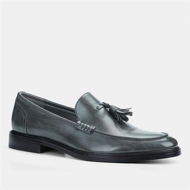 Men Casual Shoes Leather Loafers Business Dress Formal Shoes GO Buy