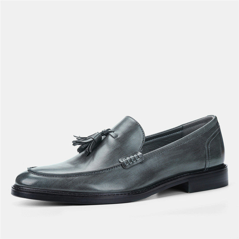 Men Casual Shoes Leather Loafers Business Dress Formal Shoes GO Buy