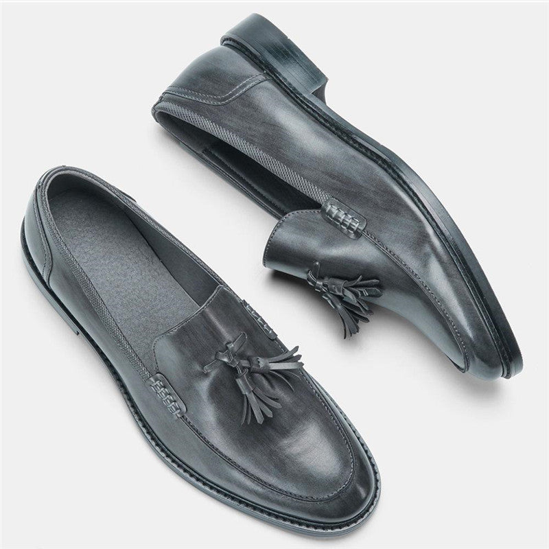 Men Casual Shoes Leather Loafers Business Dress Formal Shoes GO Buy