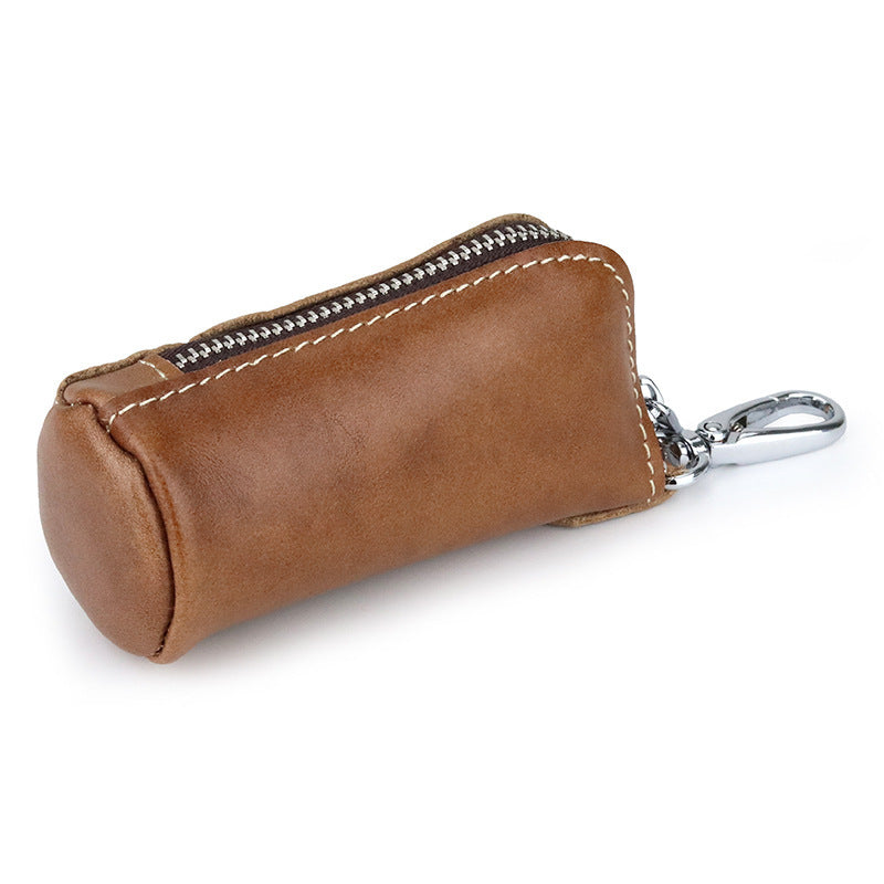 Multi Function Soft Leather Top Leather Car Key Bag GO Buy