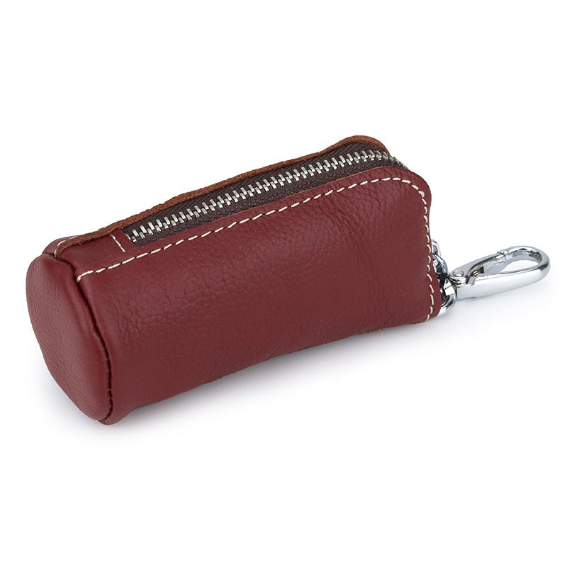 Multi Function Soft Leather Top Leather Car Key Bag GO Buy