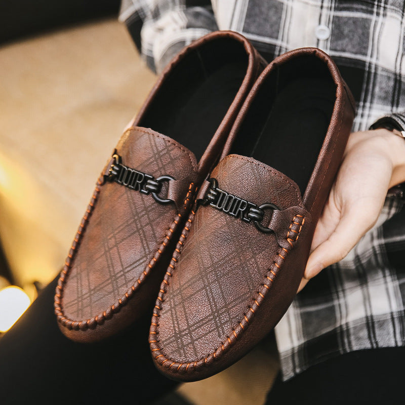 Lightweight Casual Leather Shoes With Soft Sole GO Buy