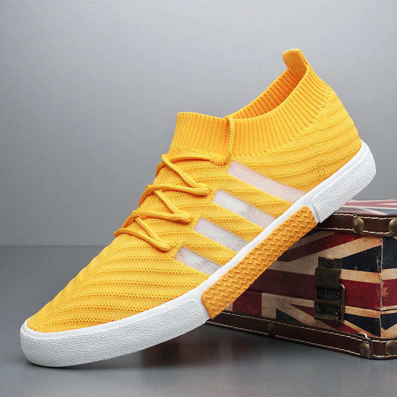 Summer Men''s Shoes Breathable Deodorant Small White Shoes GO Buy