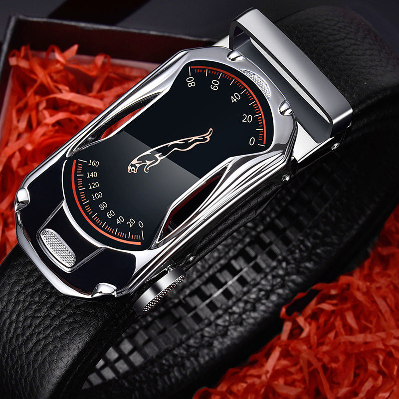 Men's leather belt GO Buy
