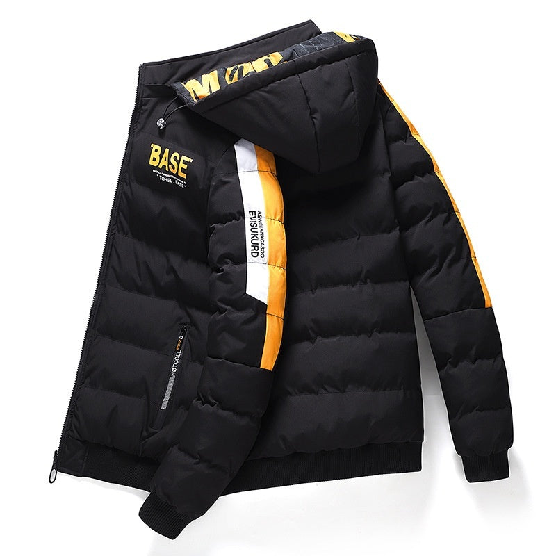 Winter Cotton-padded Men's Thickened Coat Jacket GO Buy