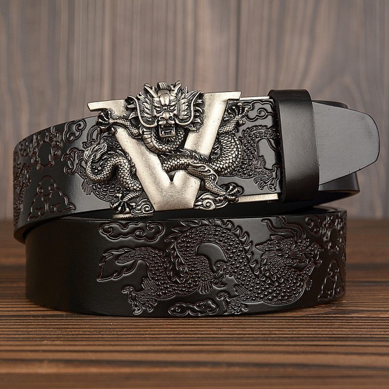 Men's leather belt GO Buy