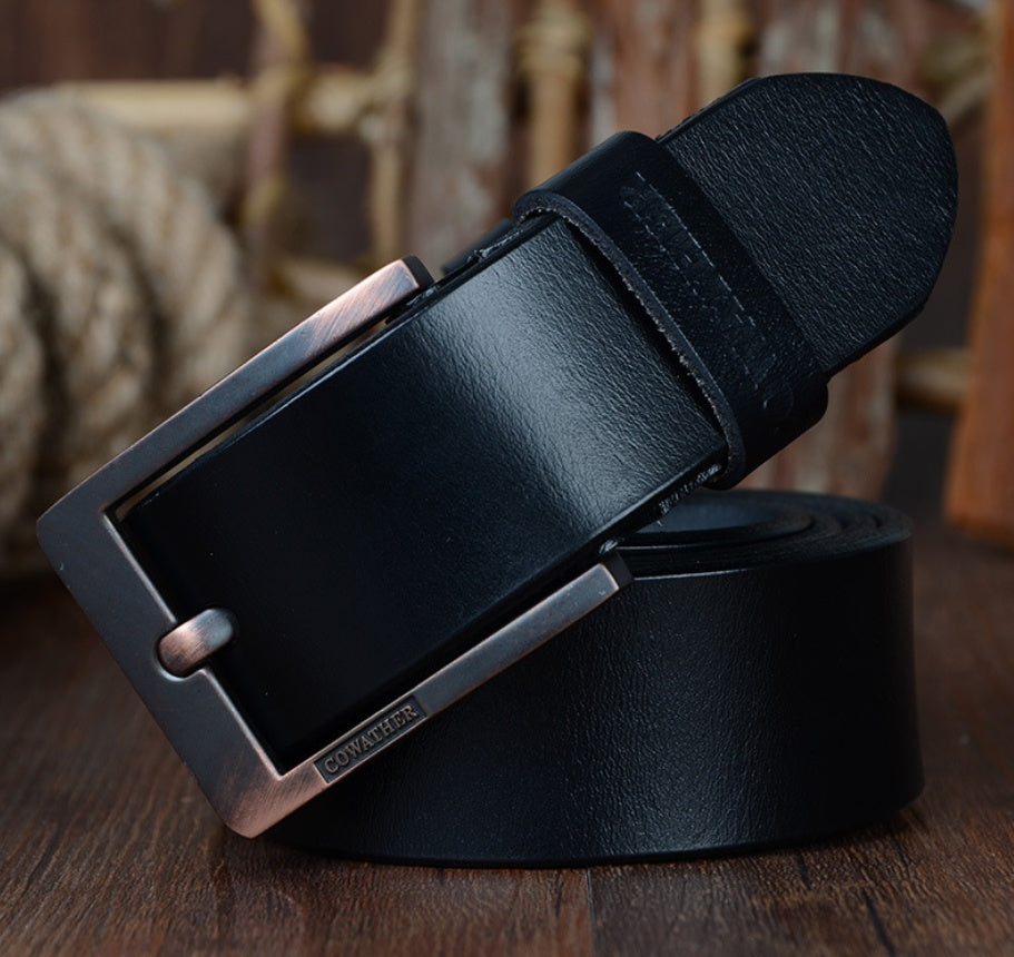 Men's leather belt GO Buy