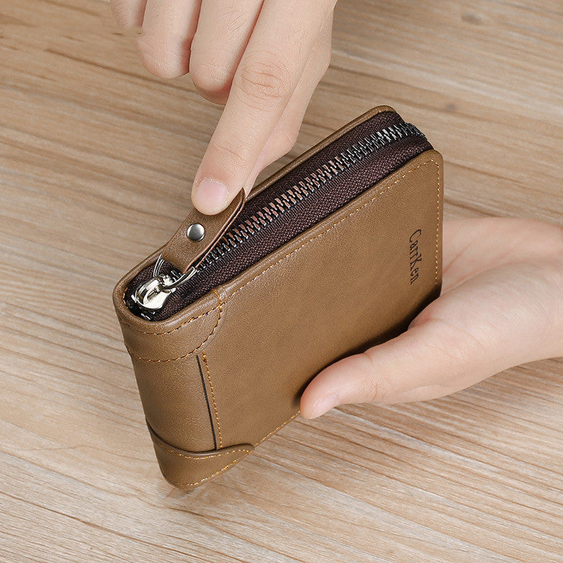 Retro Men's Horizontal Multifunctional Card Holder GO Buy