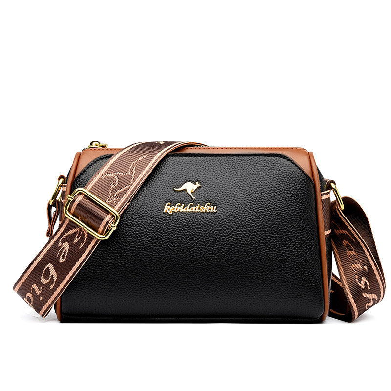 Women's Rhombus Leather Fashion Shoulder Messenger Bag GO Buy