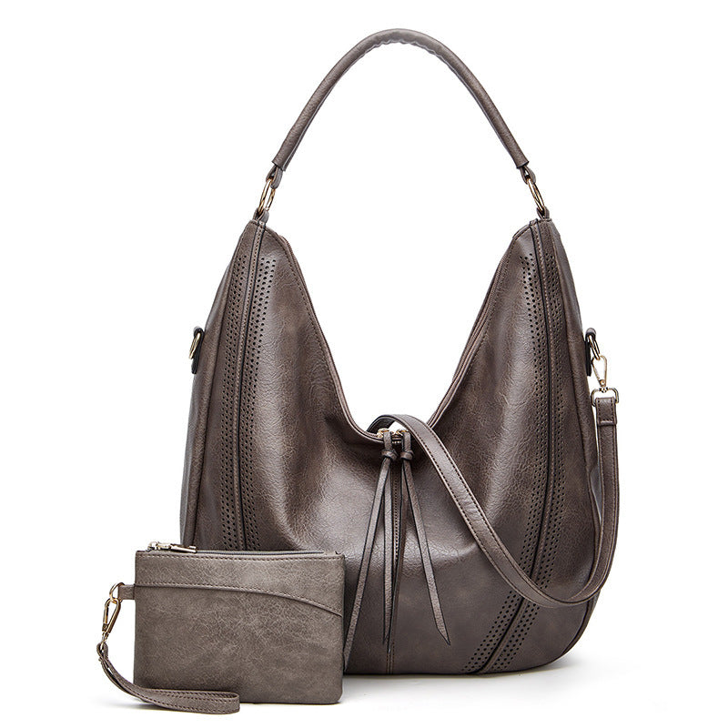 New Trend Retro Large Capacity Tote Shoulder Bag GO Buy