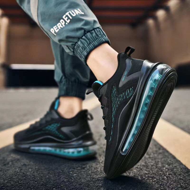 Mesh Slip On Air Cushion Shoes Men's Sport Sneakers Height Increasing Fashion Casual Shoes GO Buy