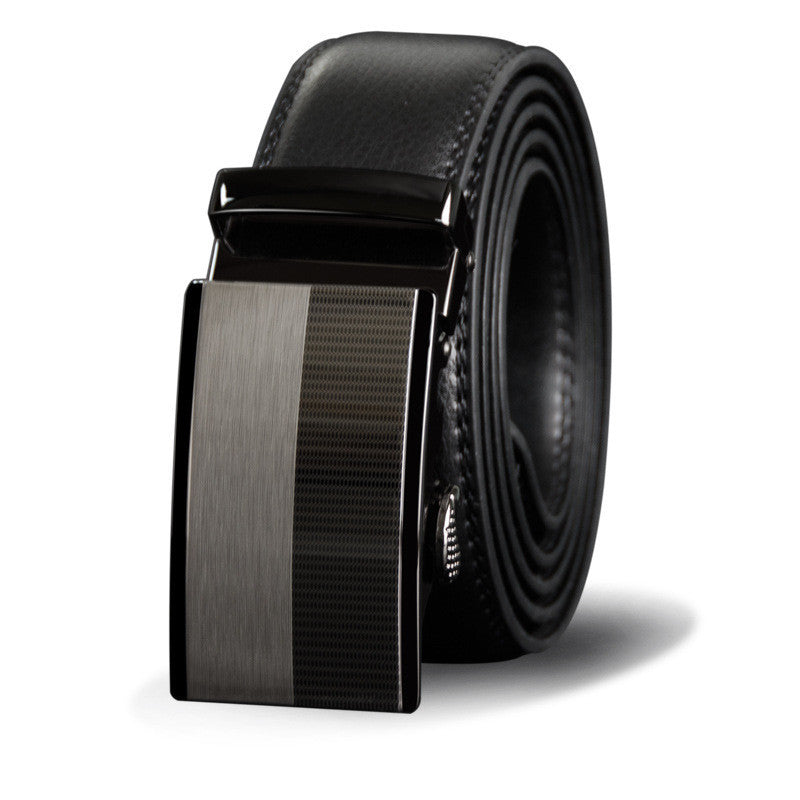 Men's two-layer cowhide belt belt GO Buy