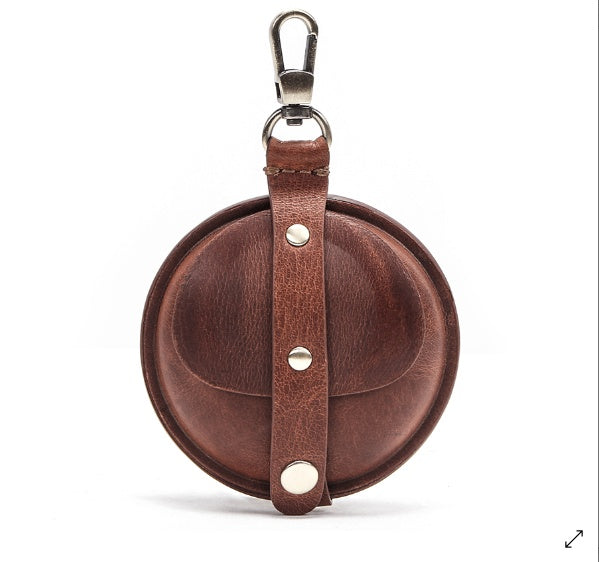 Retro Crazy Horse Cowhide Multifunctional Coin Purse GO Buy