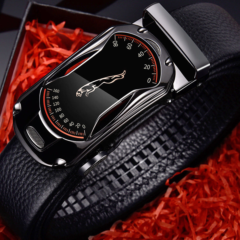 Men's leather belt GO Buy