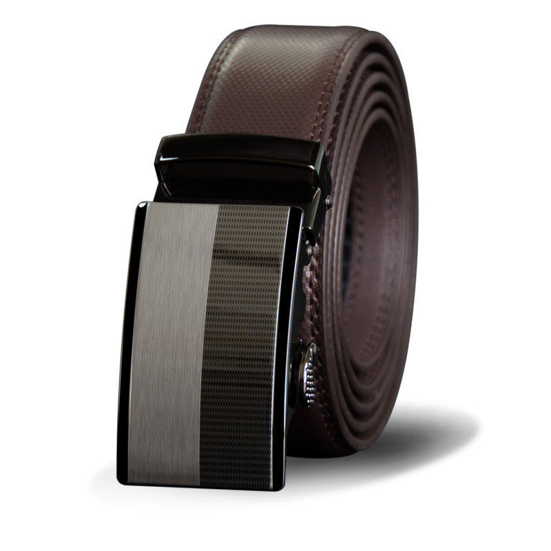 Men's two-layer cowhide belt belt GO Buy