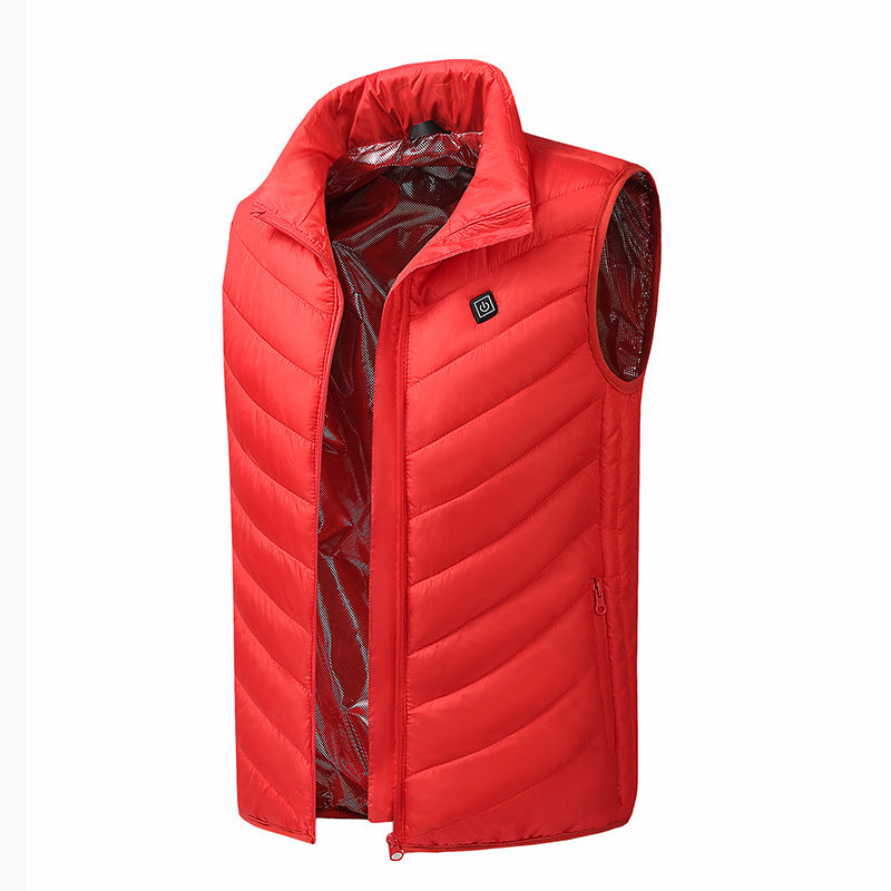 Smart Heating Vest Male Heating Clothing Electric Heating Vest GO Buy