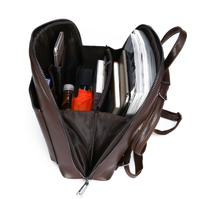 Wild PU leather backpack GO Buy