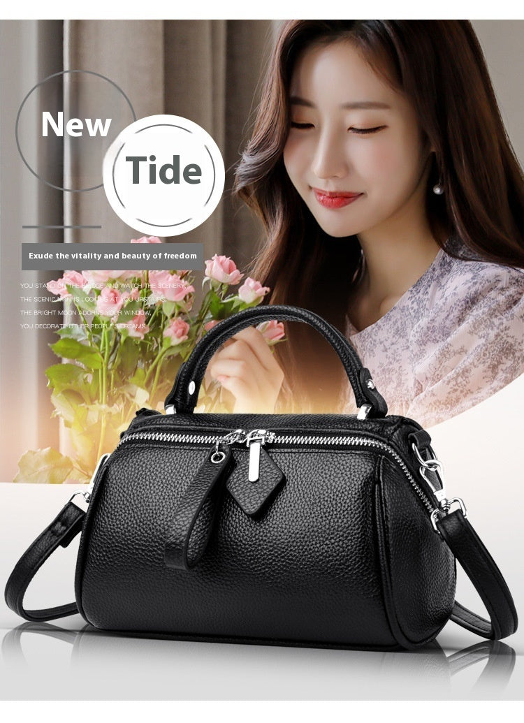 Leather Large Capacity Shoulder Crossbody Bag GO Buy