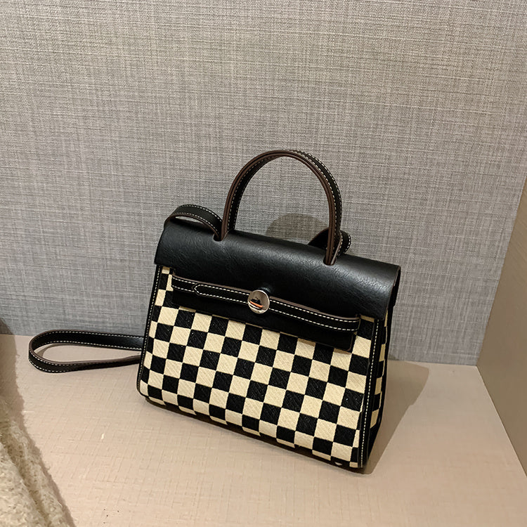 Fashion Messenger One-shoulder Portable Fashion Canvas Bag GO Buy