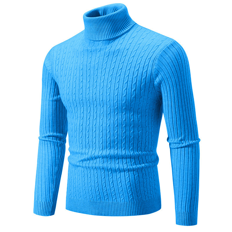 Retro Simple High Collar Bottoming Sweater Wear Casual Thin Slimming Knitwear GO Buy