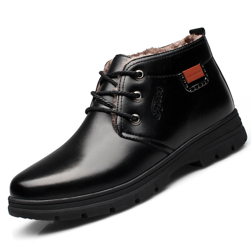 Plush and thick warm shoes for men GO Buy